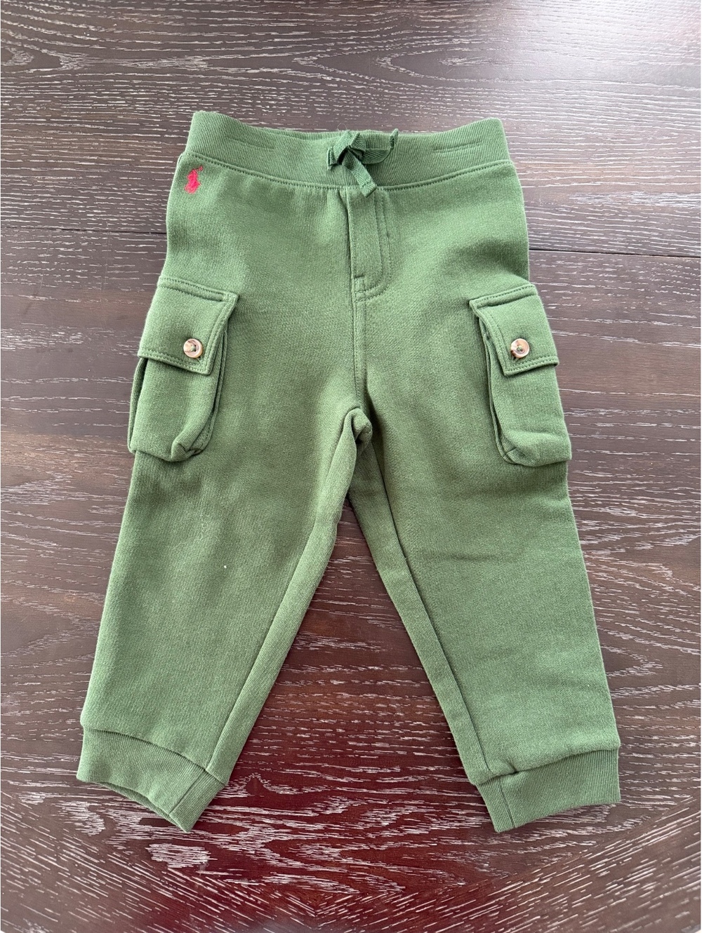 Ralph Lauren Baby Green Jogger Sweatpants 24M